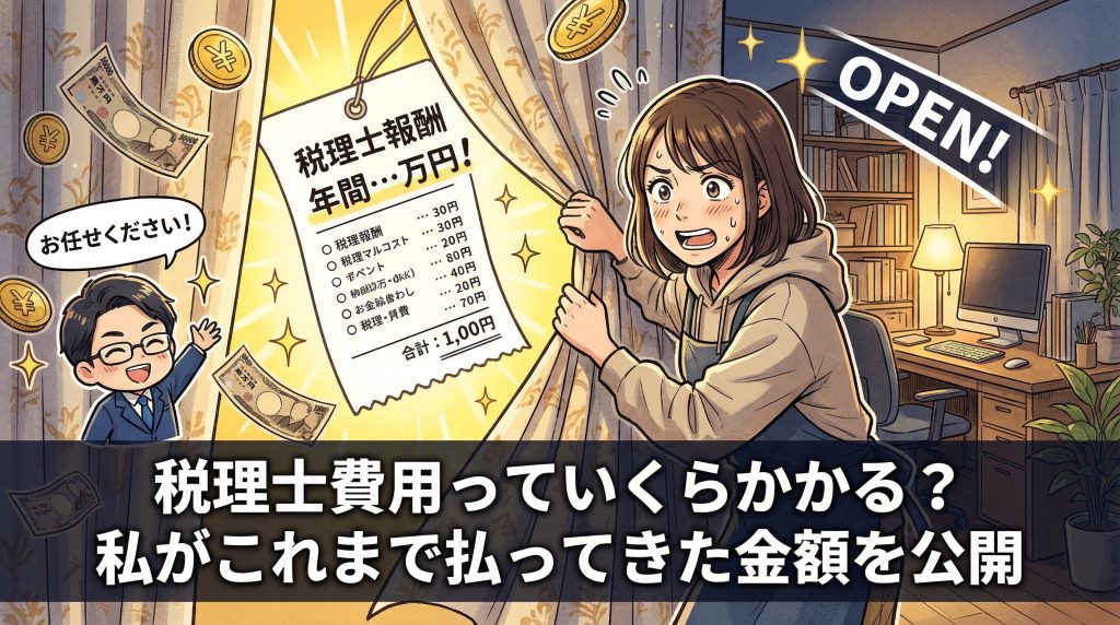 税理士費用っていくらかかる？私がこれまで払ってきた金額を公開